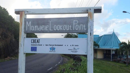 Mandele Lookout Point Sign